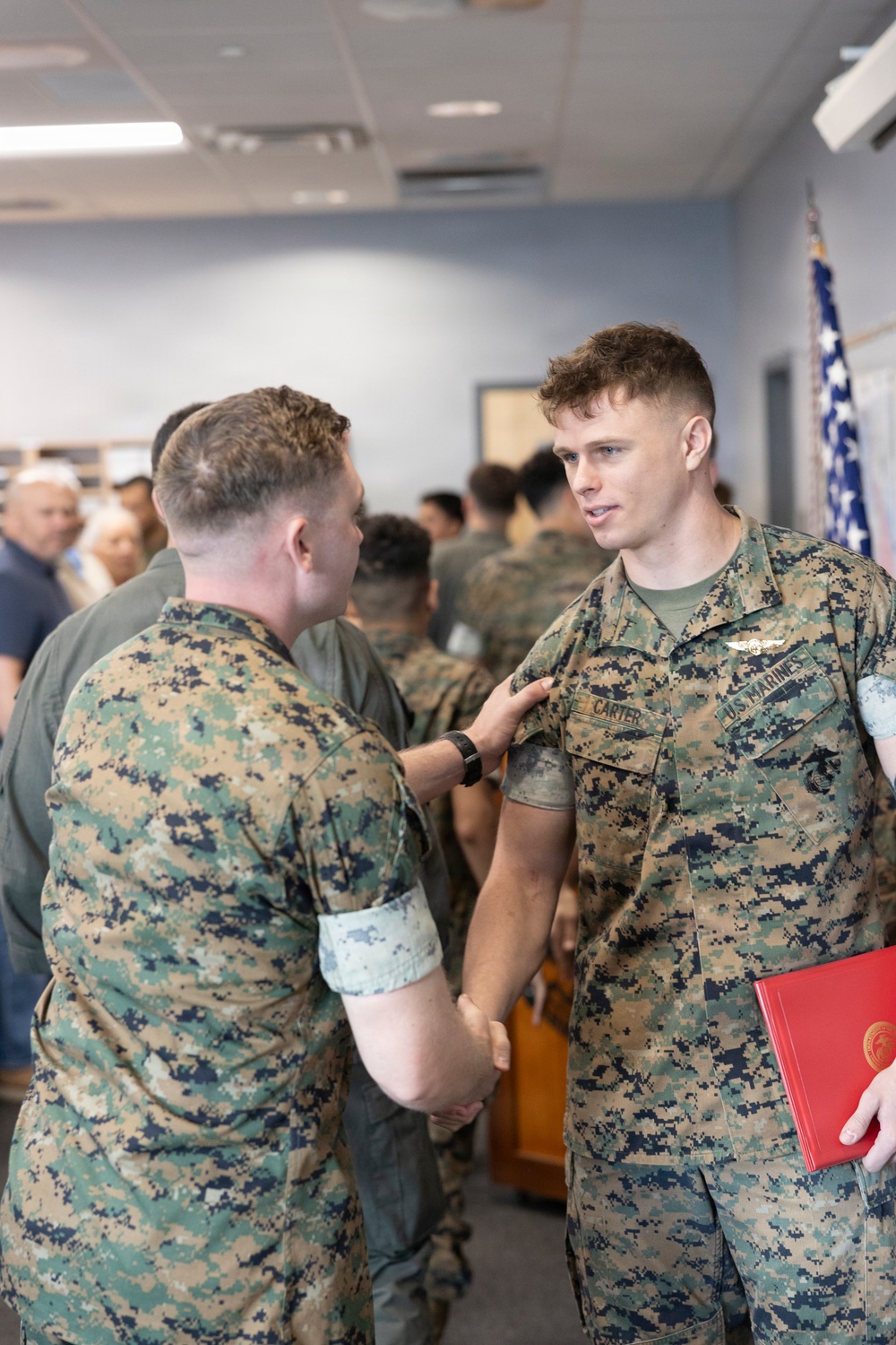 HMHT-302's first CH-53K King Stallion crew chief graduation