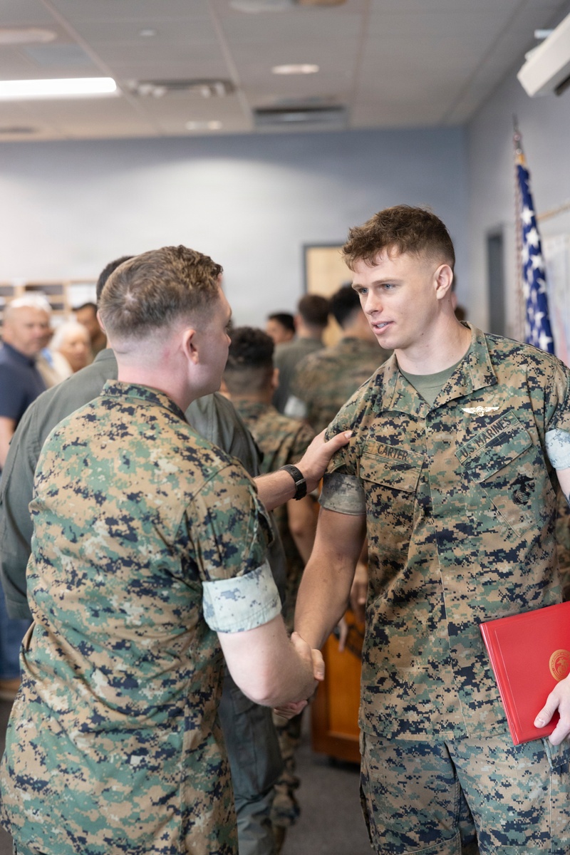 HMHT-302's first CH-53K King Stallion crew chief graduation