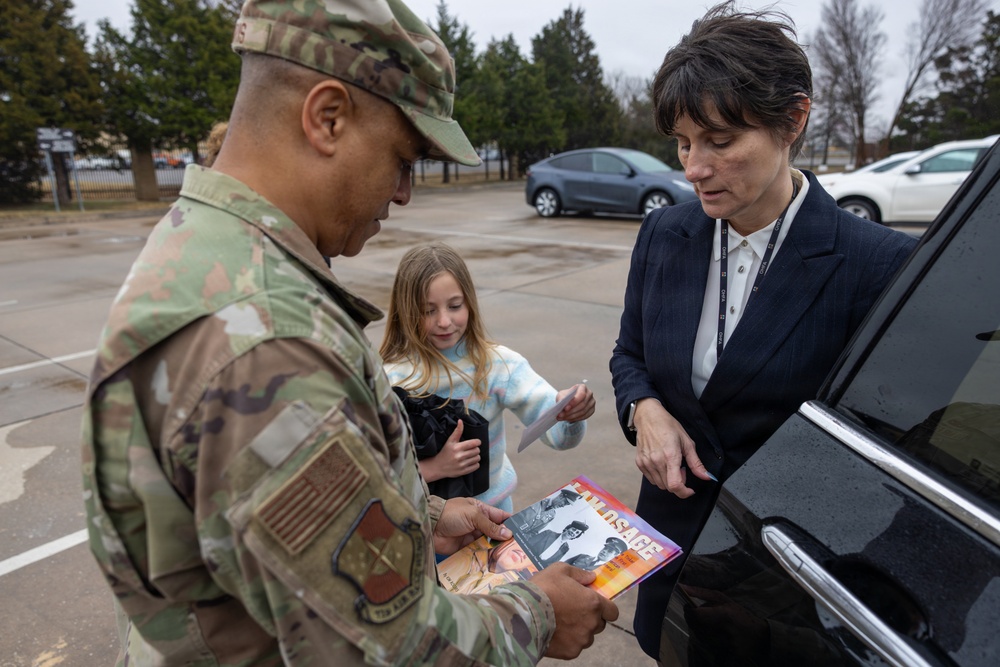 Tinker installation commander honors base namesake’s legacy