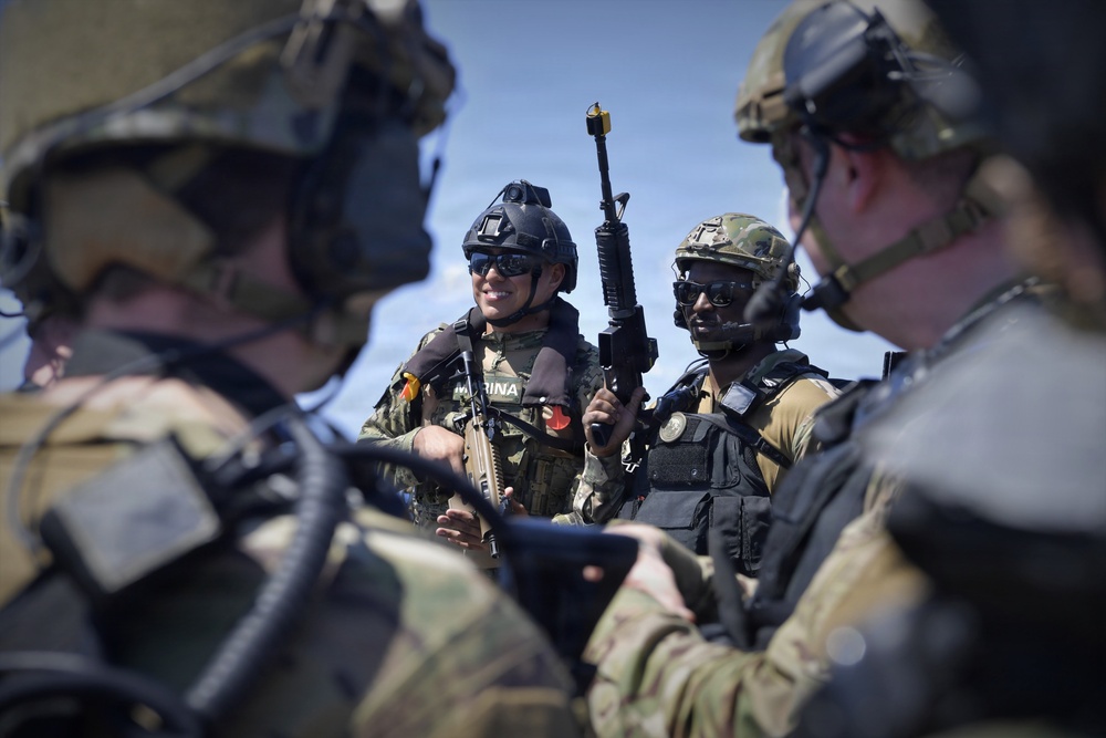 ARM Benito Juârez and USS Gridley conduct bi-lateral maritime engagement