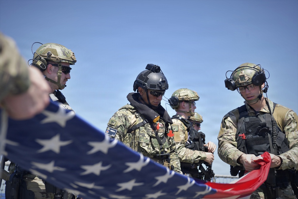 ARM Benito Juârez and USS Gridley conduct bi-lateral maritime engagement