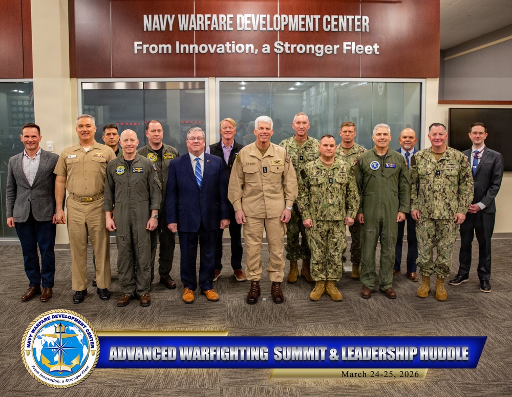 Forging the Future of Naval Warfare: Inside the 2026 Warfighting Development Center Leadership Huddle &amp; Advanced Warfighting Summit
