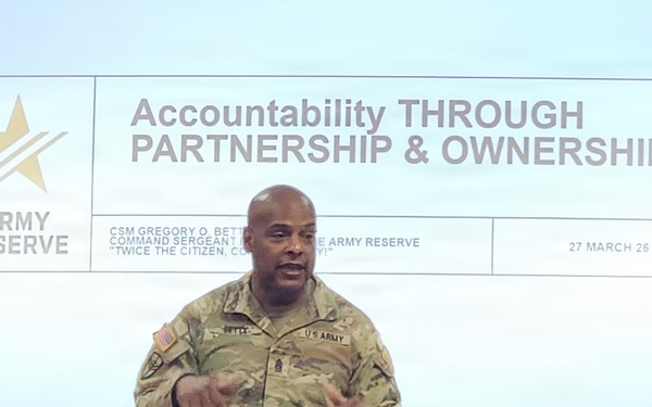 Army Reserve Senior Enlisted Council Convenes at Fort Buchanan