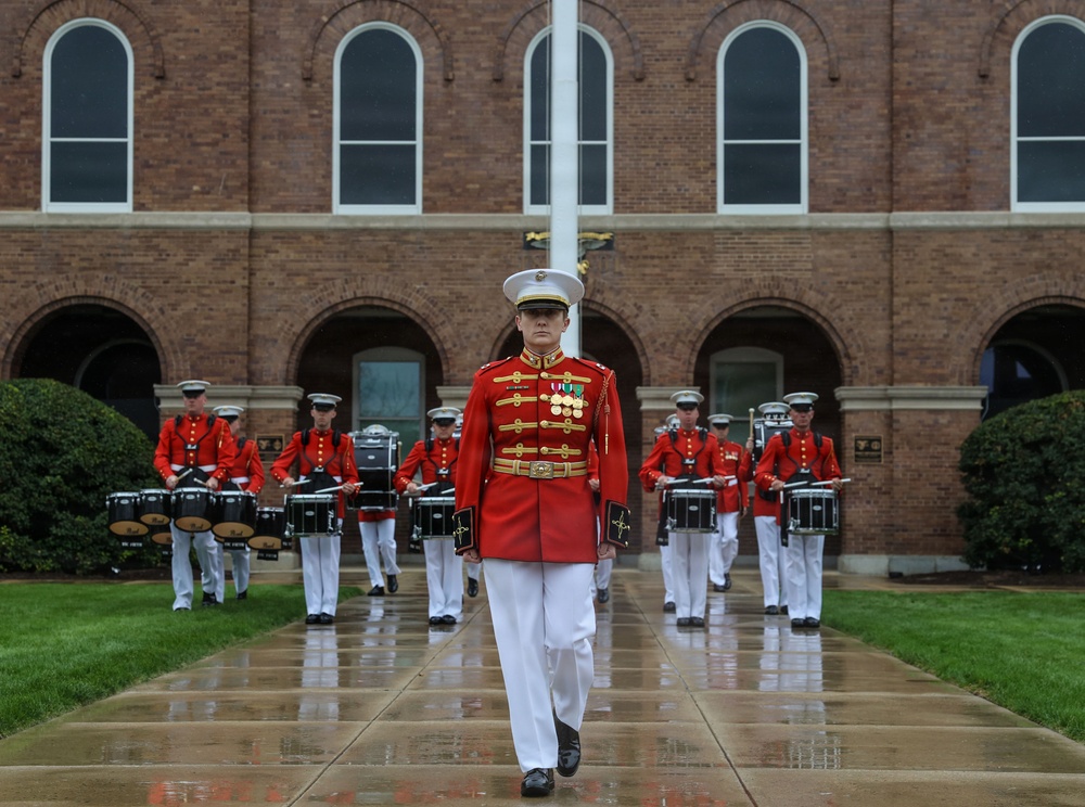 Marine Barracks Washington 225th Birthday Cake Cutting Ceremony