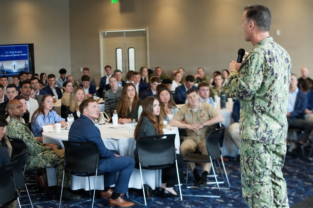 SEAC Attends U.S. Navy Academy Character Development Seminar