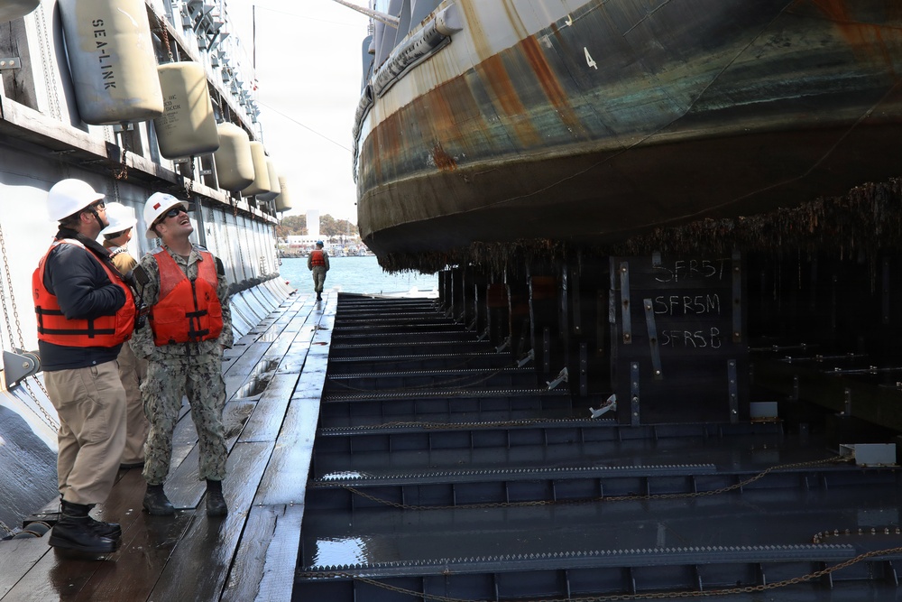 Dynamic (AFDL 6) Docks Landing Craft Unit