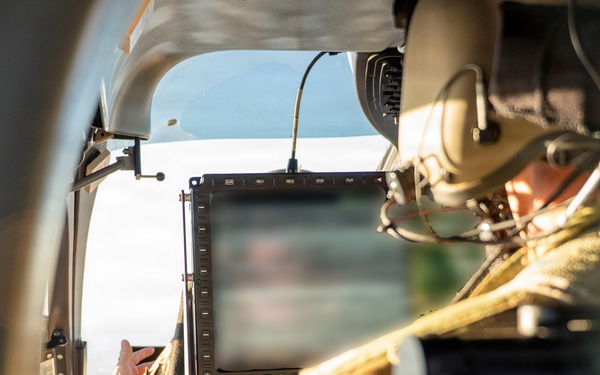 Soldiers, agents partner in air patrol over the border