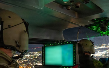 Soldiers, agents partner in air patrol over the border