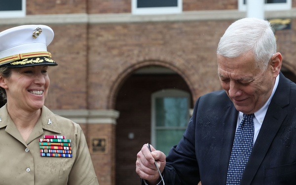 Marine Barracks Washington 225th Birthday Cake Cutting Ceremony