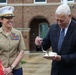 Marine Barracks Washington 225th Birthday Cake Cutting Ceremony