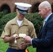 Marine Barracks Washington 225th Birthday Cake Cutting Ceremony