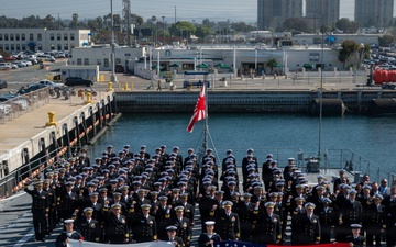 C3F Attends Dockside Alignment Test (DSAT) Ceremony Aboard JS Chokai (DDG 176)