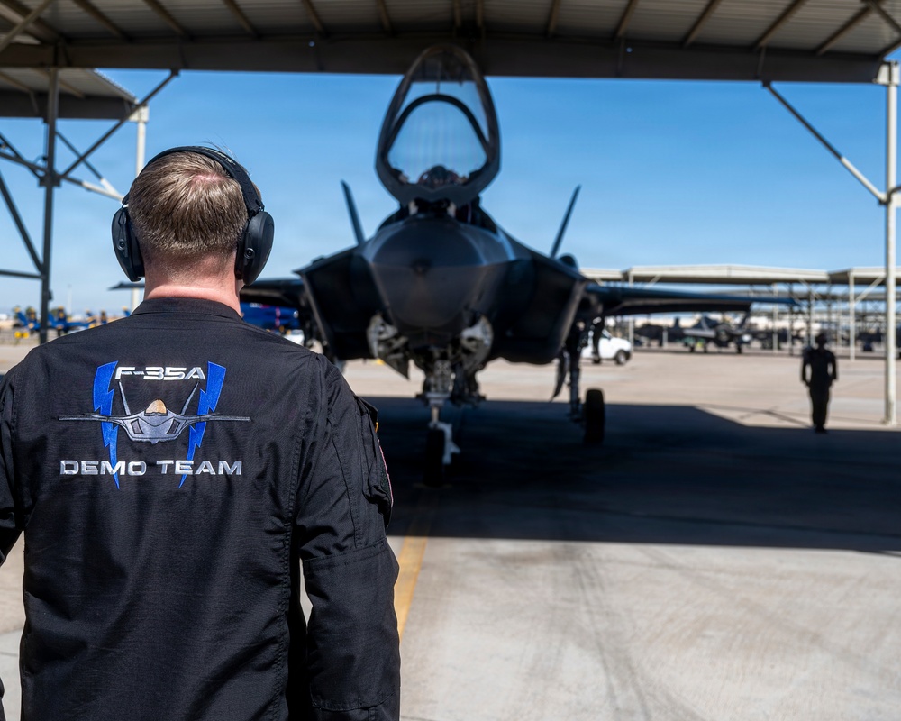 F-35A Demo Team at Luke Days Airshow