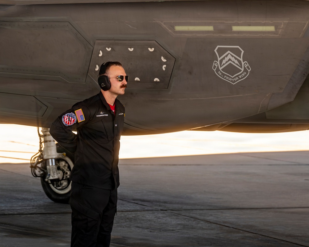 F-35A Demo Team at Luke Days Airshow