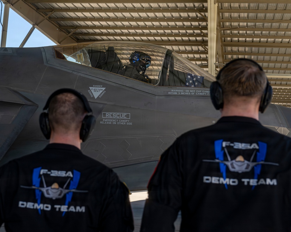 F-35A Demo Team at Luke Days Airshow