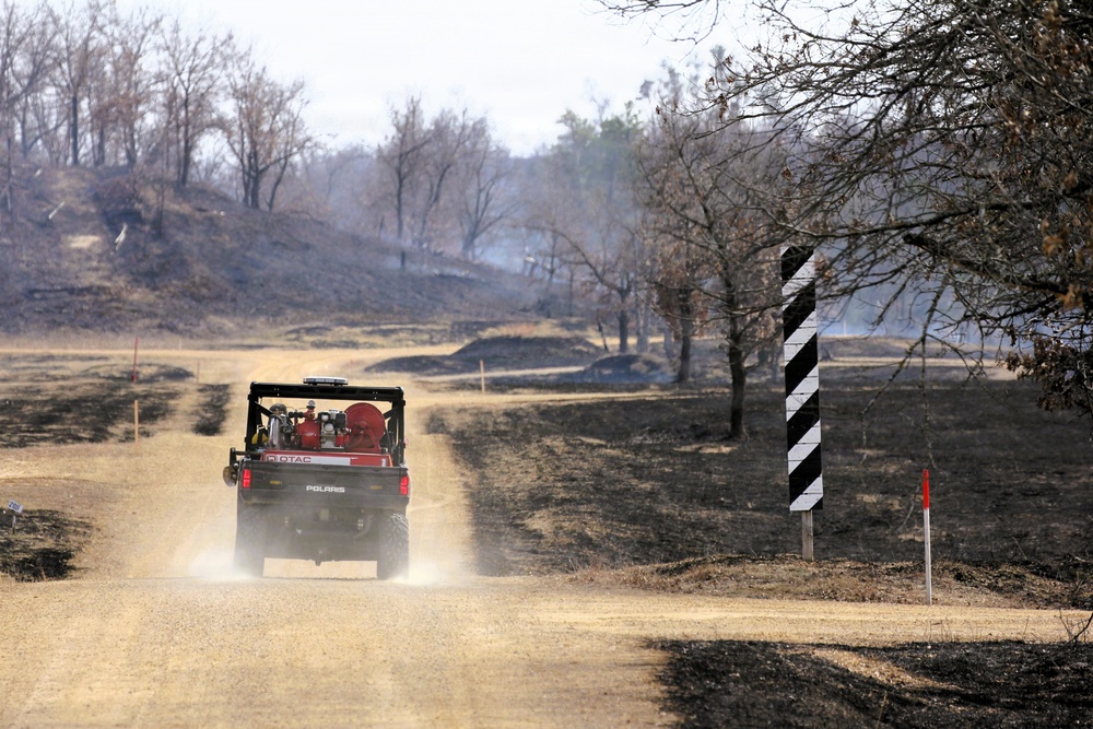 U.S. Forest Service-Fort McCoy partnership leads to effective beginning to 2026 prescribed burn season on post