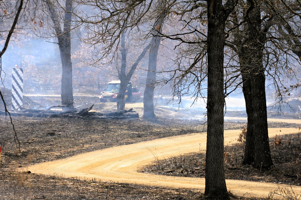U.S. Forest Service-Fort McCoy partnership leads to effective beginning to 2026 prescribed burn season on post