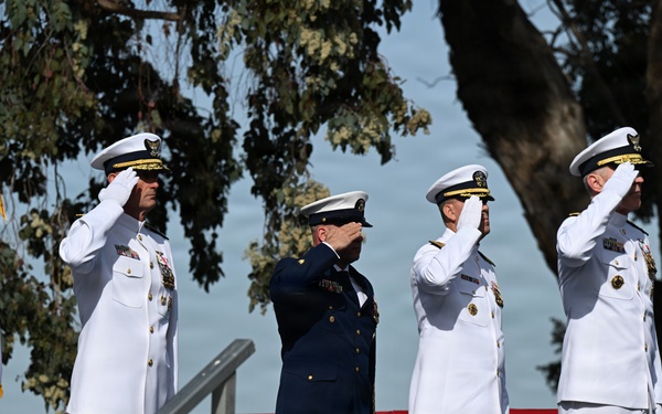 Vice Adm. Joe Buzzella assumes command of U.S. Coast Guard Pacific Area and Defense Force West
