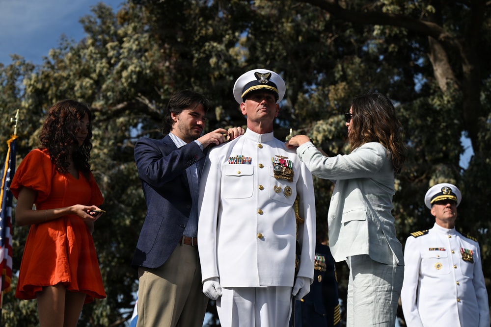 Vice Adm. Joe Buzzella assumes command of U.S. Coast Guard Pacific Area and Defense Force West