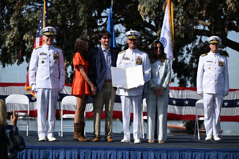 Vice Adm. Joe Buzzella assumes command of U.S. Coast Guard Pacific Area and Defense Force West