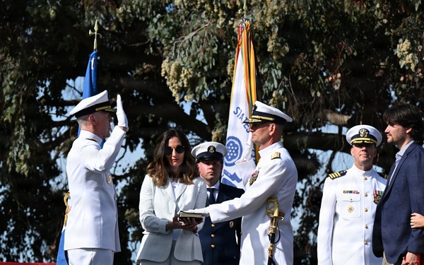 Vice Adm. Joe Buzzella assumes command of U.S. Coast Guard Pacific Area and Defense Force West