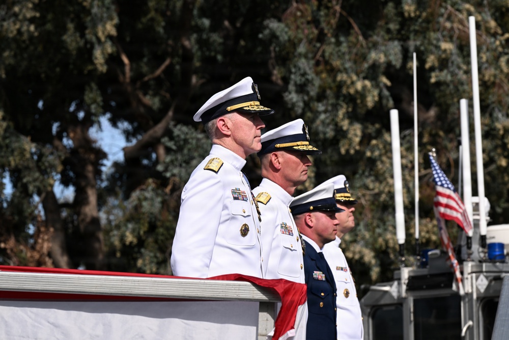 Vice Adm. Joe Buzzella assumes command of U.S. Coast Guard Pacific Area and Defense Force West