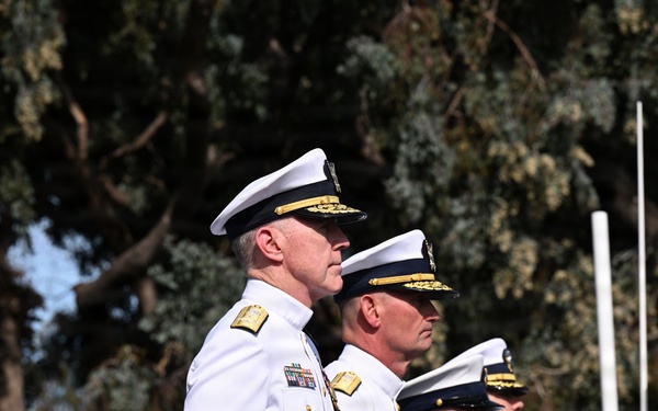 Vice Adm. Joe Buzzella assumes command of U.S. Coast Guard Pacific Area and Defense Force West