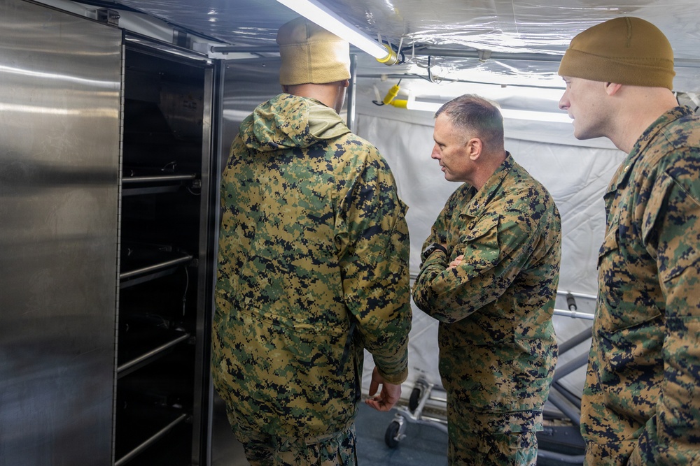 CORE26 | U.S. Marine Corps Brig. Gen. Dustin J. Byrum of MCWL Visits Cold Response 26