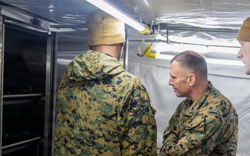 CORE26 | U.S. Marine Corps Brig. Gen. Dustin J. Byrum of MCWL Visits Cold Response 26