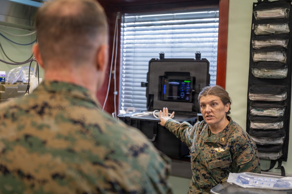CORE26 | U.S. Marine Corps Brig. Gen. Dustin J. Byrum of MCWL Visits Cold Response 26