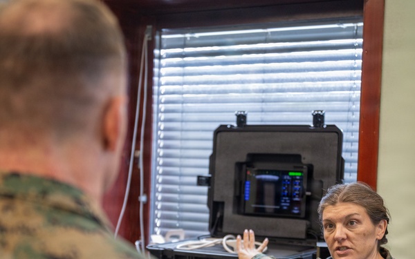 CORE26 | U.S. Marine Corps Brig. Gen. Dustin J. Byrum of MCWL Visits Cold Response 26