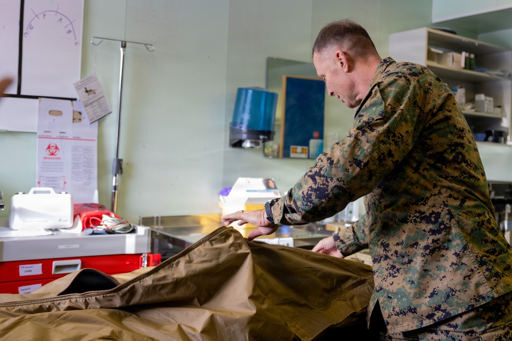 CORE26 | U.S. Marine Corps Brig. Gen. Dustin J. Byrum of MCWL Visits Cold Response 26