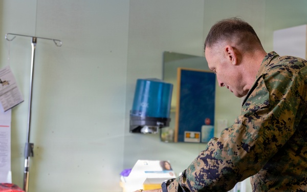 CORE26 | U.S. Marine Corps Brig. Gen. Dustin J. Byrum of MCWL Visits Cold Response 26