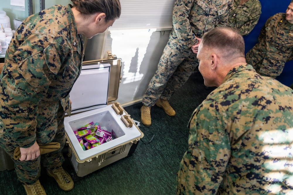 CORE26 | U.S. Marine Corps Brig. Gen. Dustin J. Byrum of MCWL Visits Cold Response 26