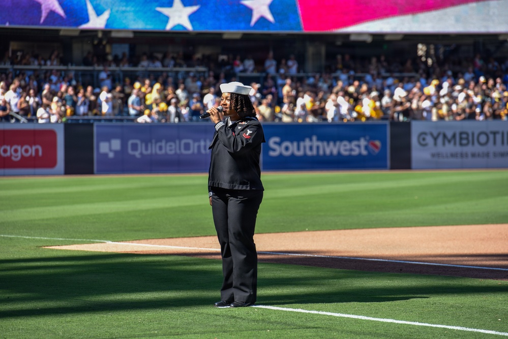 Navy Band Southwest at San Diego Padres Opening Day Game