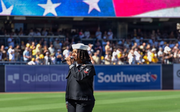 Navy Band Southwest at San Diego Padres Opening Day Game