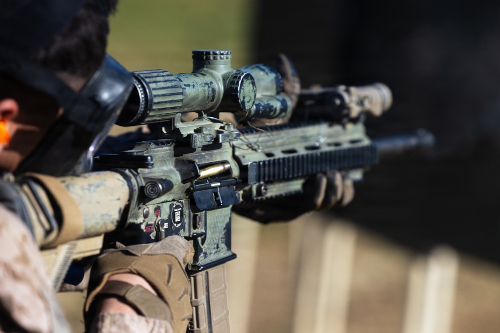 U.S. Marines with 1st MARDIV hold annual squad competition