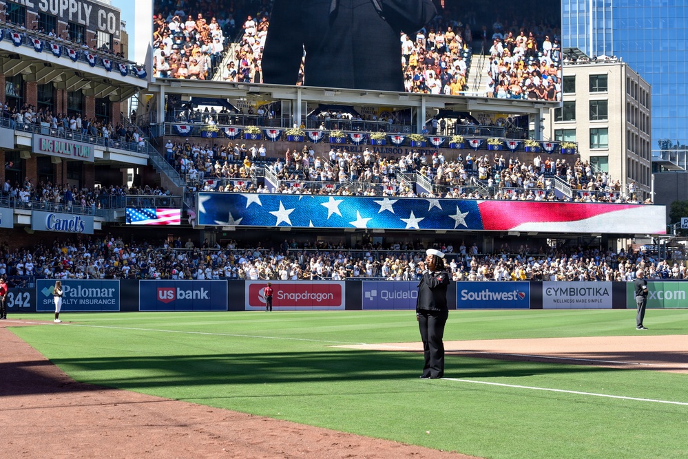 Navy Band Southwest at San Diego Padres Opening Day Game