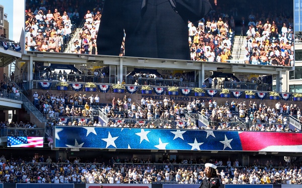 Navy Band Southwest at San Diego Padres Opening Day Game