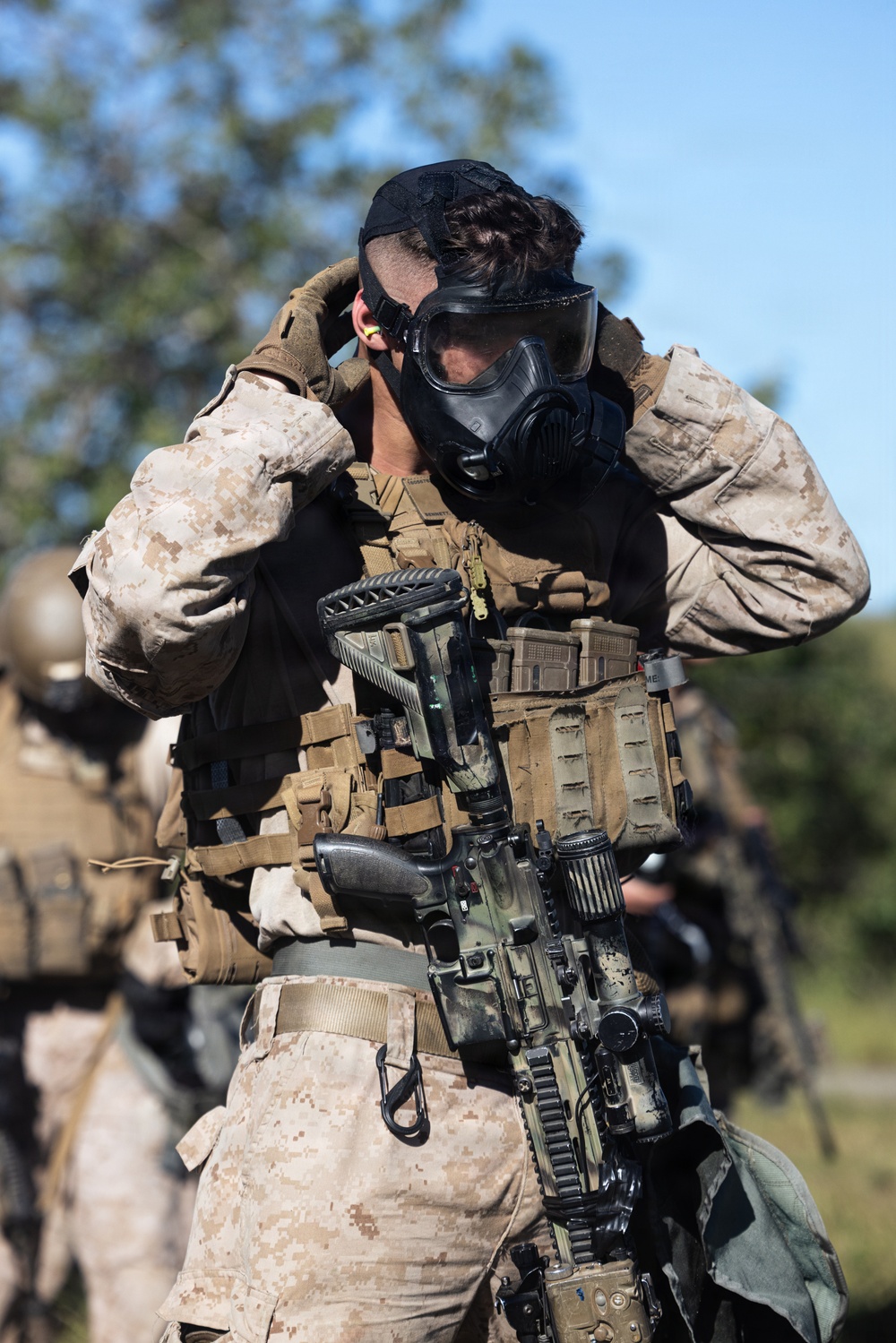 U.S. Marines with 1st MARDIV hold annual squad competition