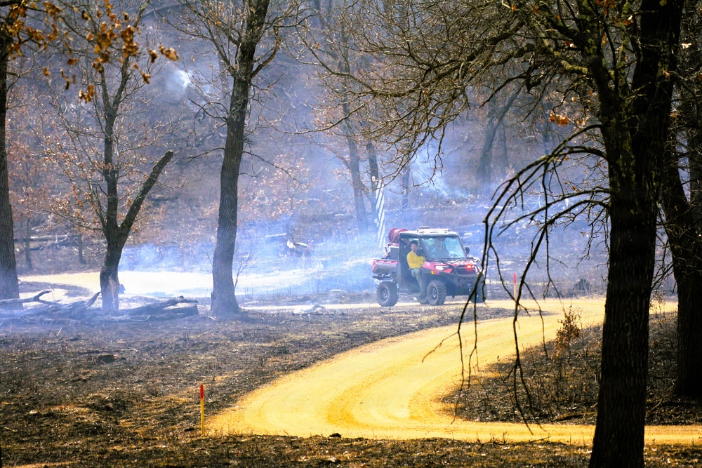 U.S. Forest Service-Fort McCoy partnership leads to effective beginning to 2026 prescribed burn season on post