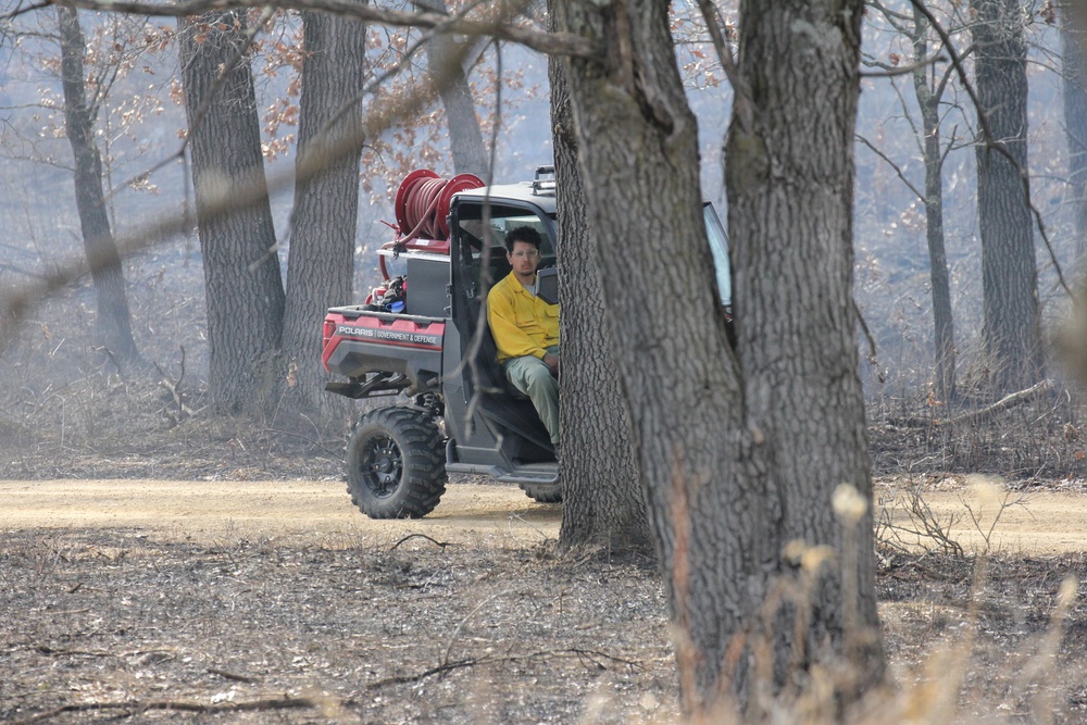U.S. Forest Service-Fort McCoy partnership leads to effective beginning to 2026 prescribed burn season on post
