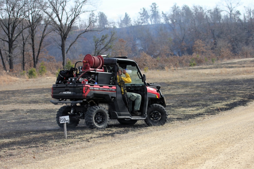 U.S. Forest Service-Fort McCoy partnership leads to effective beginning to 2026 prescribed burn season on post
