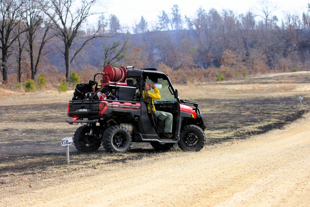 U.S. Forest Service-Fort McCoy partnership leads to effective beginning to 2026 prescribed burn season on post