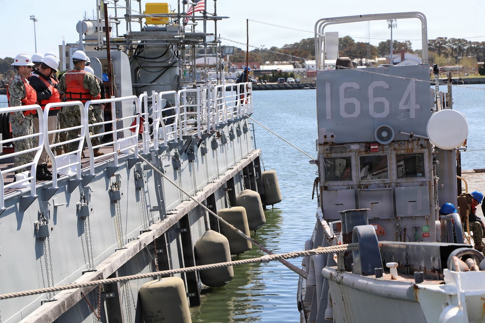 Dynamic (AFDL 6) Docks Landing Craft Unit