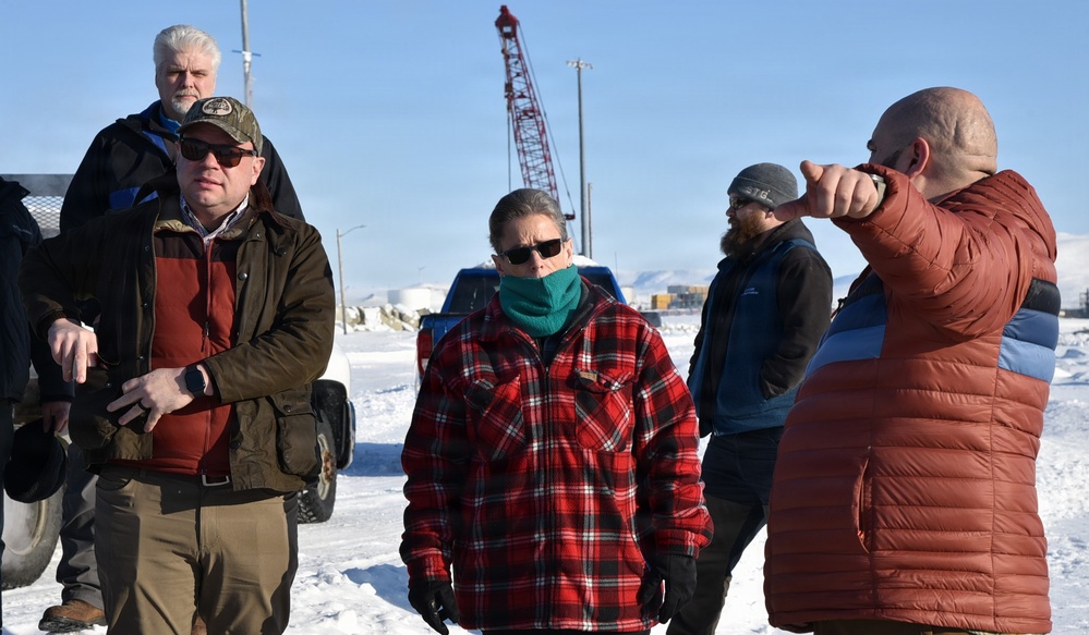 Assistant Secretary of the Army for Civil Works visits Port of Nome