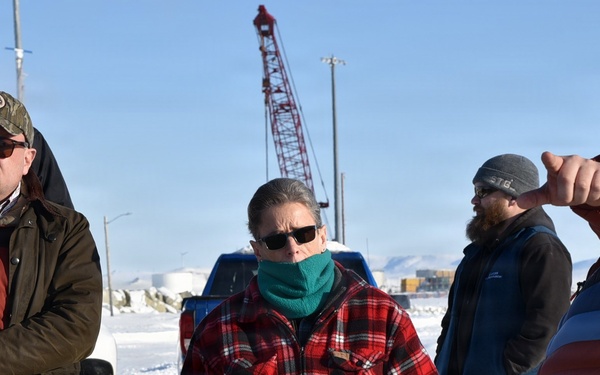 Assistant Secretary of the Army for Civil Works visits Port of Nome