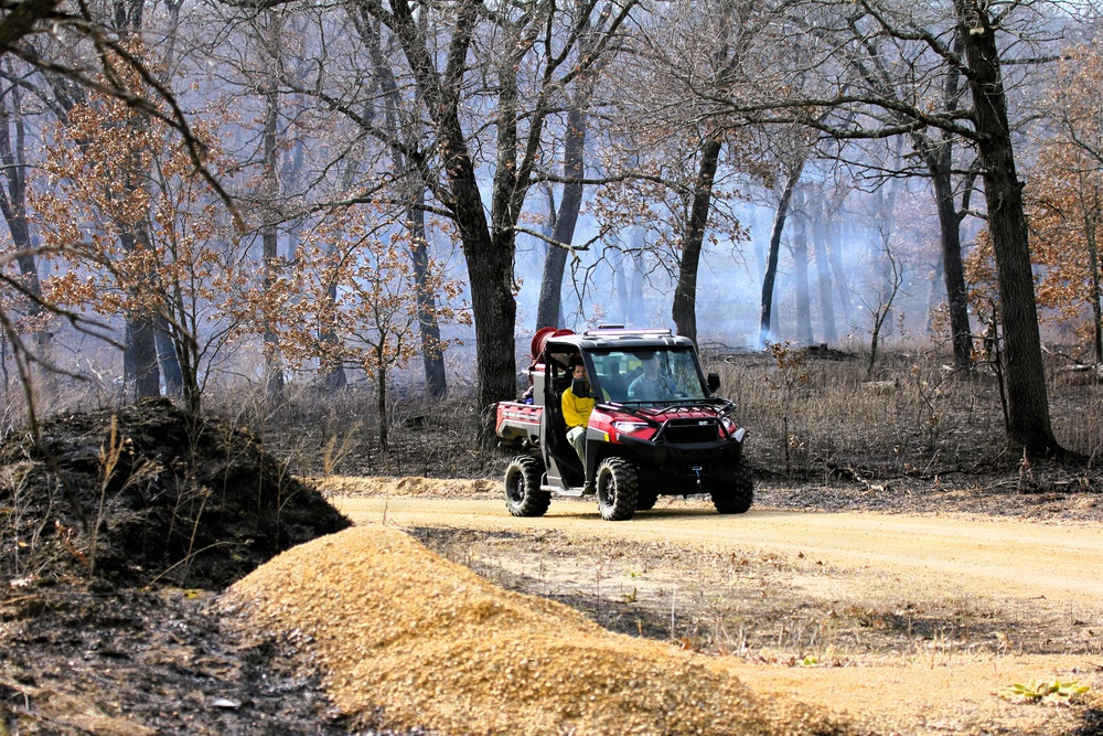 U.S. Forest Service-Fort McCoy partnership leads to effective beginning to 2026 prescribed burn season on post