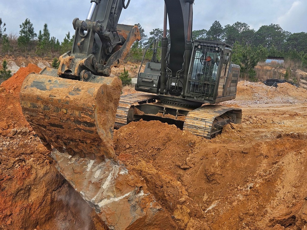 NMCB 133 Build Demo Pond for ERDC