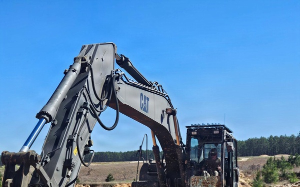 NMCB 133 Build Demo Pond for ERDC